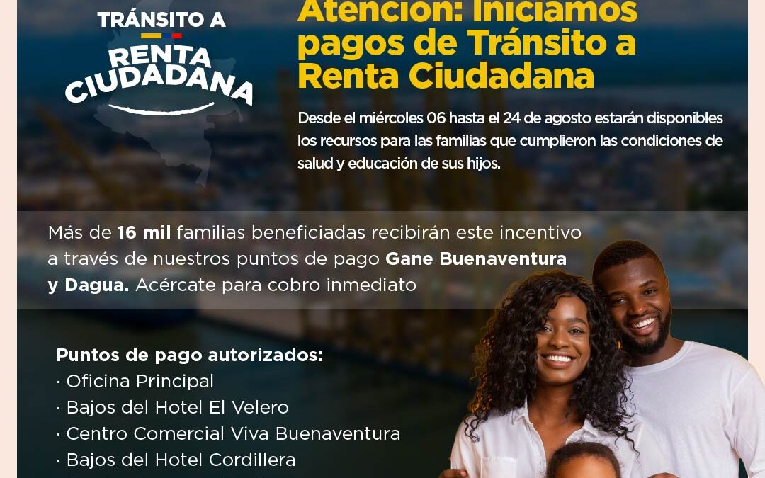 PAGOS DEL ESTADO – RENTA CIUDADANA